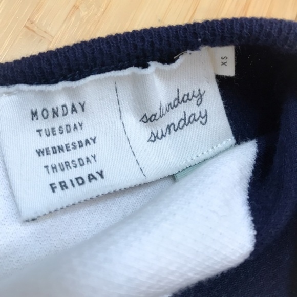 Anthropologie Saturday Sunday chevron dress, XS. - Picture 3 of 6